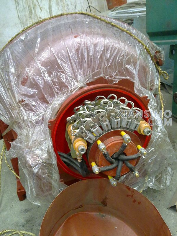 乌拉特后老式JR滑环电机维修